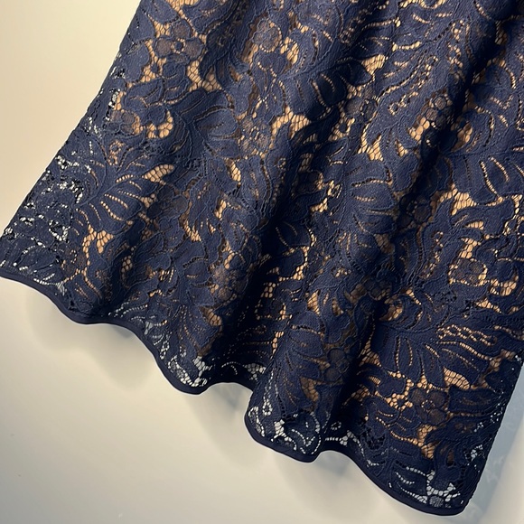 Banana Republic navy lace cocktail dress fit for any occasion - Picture 3 of 6